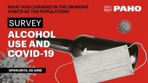 Uso de álcool durante a pandemia de COVID-19 na América Latina e no Caribe